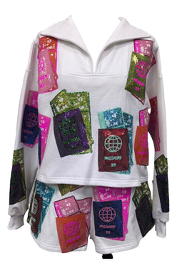 QOS Queen of Sparkles Passport Sweatshirt