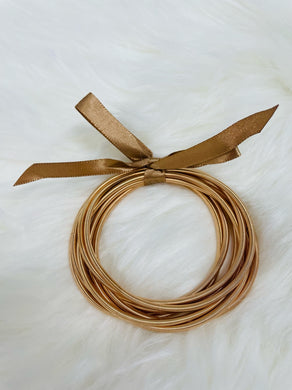 Gold Bracelet Stack