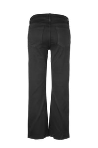 KUT Kelsey Coated Black Jeans