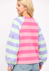 Fate Pink/Mint/Purple Top
