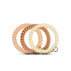 TELETIES - Spiral Hair Coils | Small | For the Love of Nudes Hair Ties