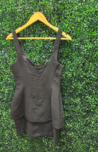 Load image into Gallery viewer, Amanda Uprichard Black Empire Dress