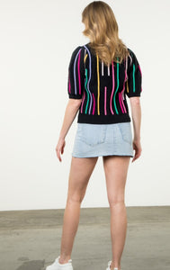 THML Pattern Knit Top