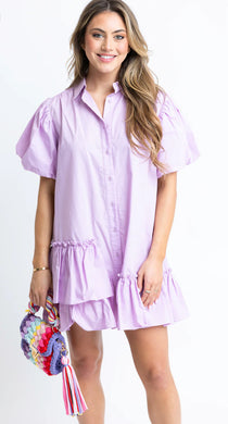 Karlie Ruffle Bottom Dress