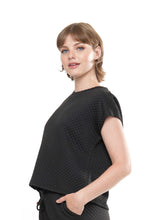 Load image into Gallery viewer, Quilted Short Sleeve Top