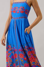 Load image into Gallery viewer, Sugarlips - Maline Linen Maxi Dress Keizer Floral