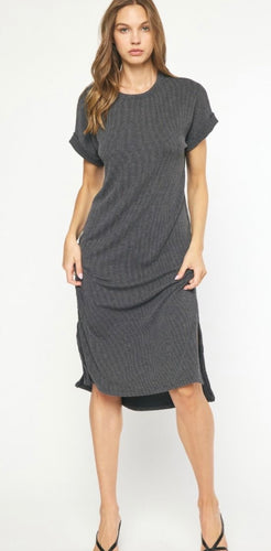 Entro Charcoal Dress