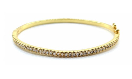 CiCi CZ Bangle Gold