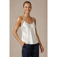 Load image into Gallery viewer, Naked Zebra - Whipstitch Satin Camisole