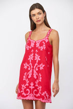 Load image into Gallery viewer, FATE - EMBROIDERED MINI SHIFT DRESS FD30536