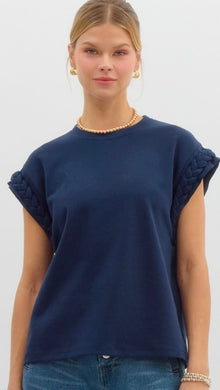 Entro Navy Top