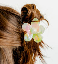 Load image into Gallery viewer, Neon Punch Flower Hair Clip