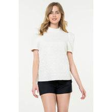 Load image into Gallery viewer, THML - Short Sleeve Textured Top