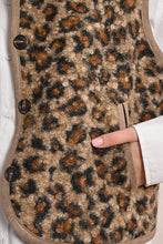 Load image into Gallery viewer, Molly Bracken ~ Ladies Woven Brown Sleeveless Jacket
