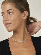 Load image into Gallery viewer, HoopLa Style - Tennis Necklace. Premium PV plated stainless CZ. 