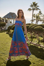 Load image into Gallery viewer, Sugarlips - Maline Linen Maxi Dress Keizer Floral