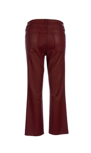 KUT High Rise Ankle Flare with Raw Hem