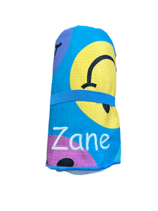 Crae.Home - Smiley Pool Towel: Reversible