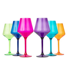 Load image into Gallery viewer, Pop Design - Unbreakable Stemmed Wine Glasses