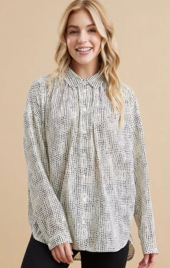 Jodifl White Print Top