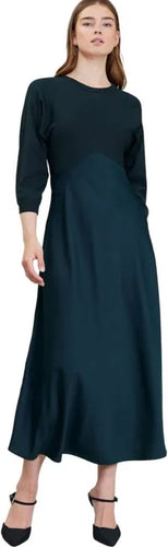 Current Air Forest Green Sweater Dress