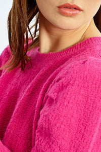 Molly Bracken- FUSHIA Knitted Sweater