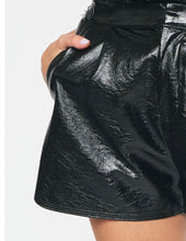 Load image into Gallery viewer, Entro Black Metallic Shorts
