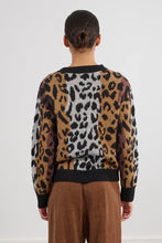 Load image into Gallery viewer, Lili Sidonio | Young Ladies Knitted Cheetah Sweater