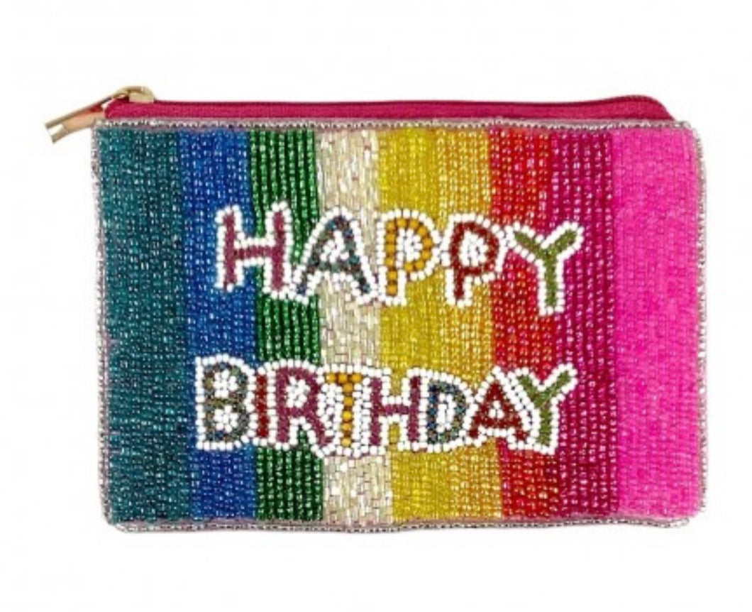 Happy Birthday Zipper Pouch