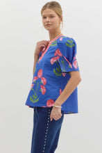 Load image into Gallery viewer, Entro Cadence Floral Top