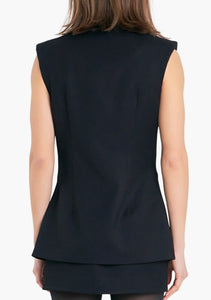 Endless Rose Power Shoulder Vest