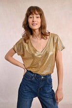 Load image into Gallery viewer, Molly Bracken- Gold Tee