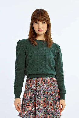 Molly Bracken- Green Knitted Sweater