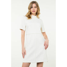 Load image into Gallery viewer, THML - Short Sleeve Textured Dress