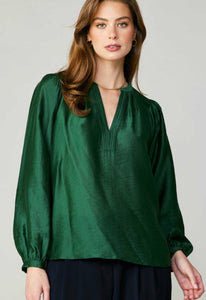Jewel Green Current Air Blouse