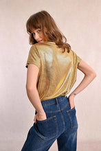 Load image into Gallery viewer, Molly Bracken- Gold Tee