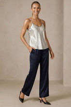 Load image into Gallery viewer, Naked Zebra - Whipstitch Satin Camisole