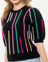 Load image into Gallery viewer, THML Pattern Knit Top