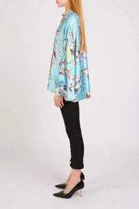 Beulah Style -  Horse Print Blouse