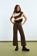 Load image into Gallery viewer, Molly Bracken ~ Ladies Leopard Brown Woven Pants