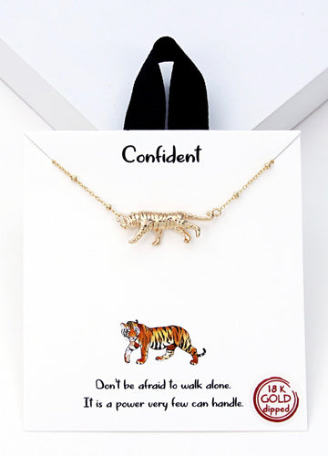 Tiger Gold Necklace
