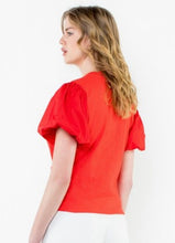 Load image into Gallery viewer, THML Puff Sleeve Top