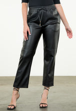 Load image into Gallery viewer, THML Leather Jogger Pants