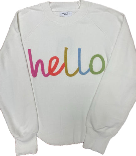 EE:SOME Hello Sweater