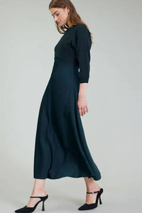 Current Air Forest Green Sweater Dress