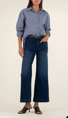 KUT High Rise Meg Wide Cut