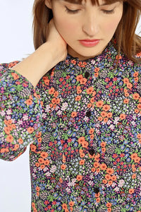 Molly Bracken- Floral Woven Blouse