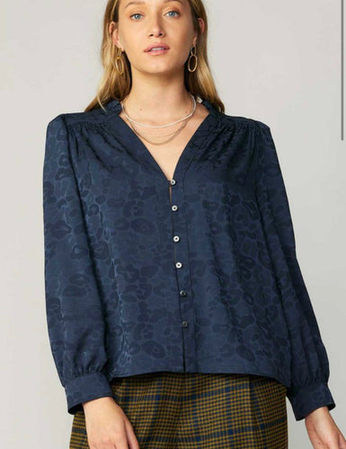 Charcoal Current Air Blouse
