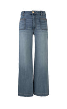 Load image into Gallery viewer, KUT Med High Rise with Front Patch Pockets Wide Hem