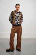 Load image into Gallery viewer, Lili Sidonio | Young Ladies Knitted Cheetah Sweater